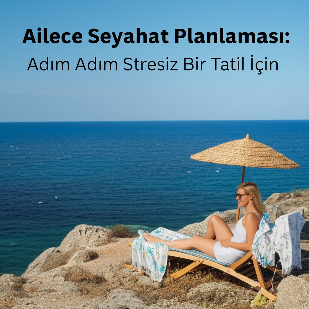 Ailece Seyahat Planlaması: Adım Adım Stresiz Bir Tatil İçin