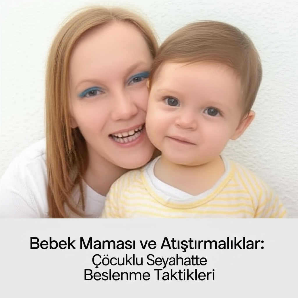 Bebek Maması ve Atıştırmalıklar: Çocuklu Seyahatte Beslenme Taktikleri