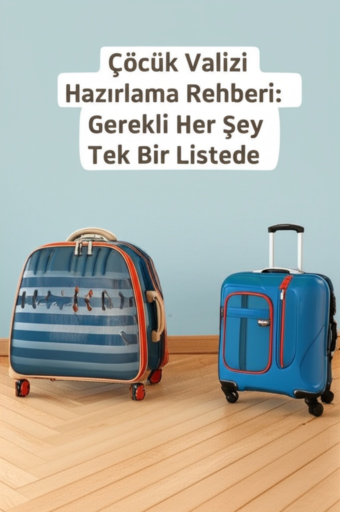 Çocuk Valizi Hazırlama Rehberi: Gerekli Her Şey Tek Bir Listede