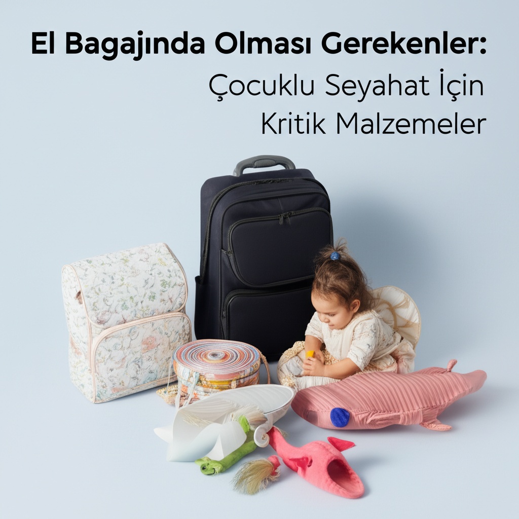 El Bagajında Olması Gerekenler: Çocuklu Seyahat İçin Kritik Malzemeler