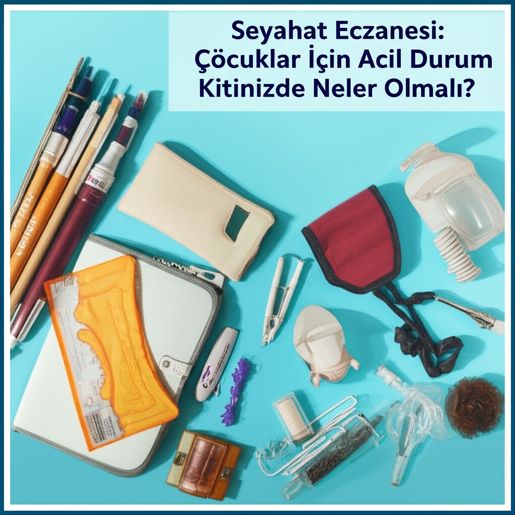 Seyahat Eczanesi: Çocuklar İçin Acil Durum Kitinizde Neler Olmalı?